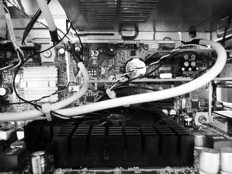 PC Diagnostics and repairs on an engineer's workbench